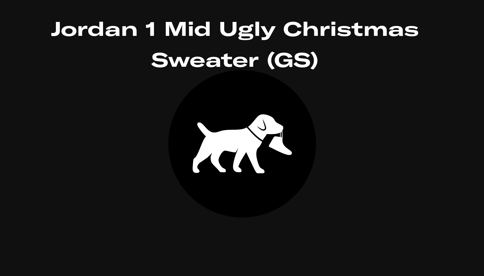 Jordan 1 Mid Ugly Christmas Sweater (GS) Release Date, Raffles, and